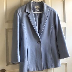 Baby Blue Wool Blazer P16